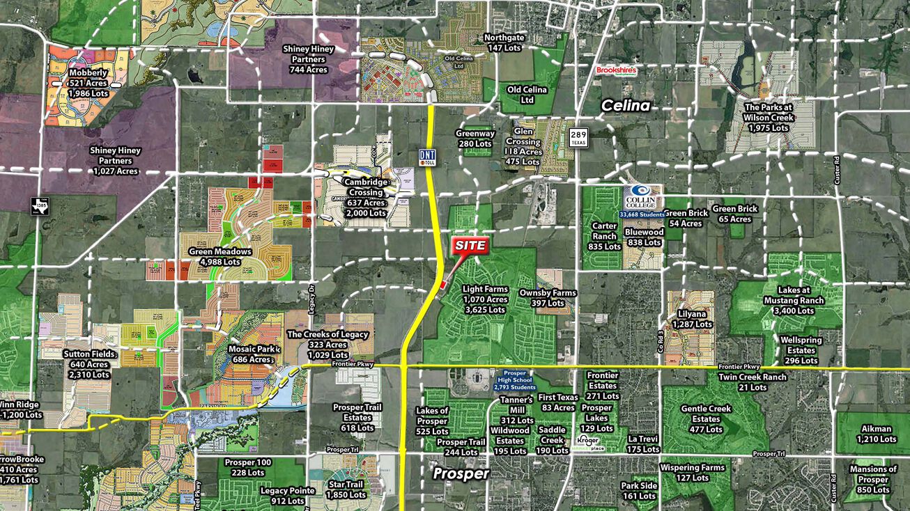 NEQ of Dallas North Tollway & Light Farms Way, Celina, TX 75078