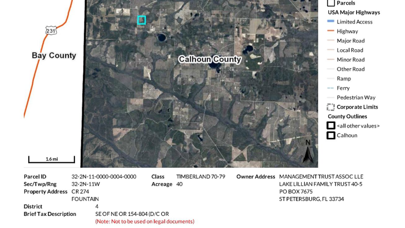 Lake Lillian Rd, Altha, US 32421