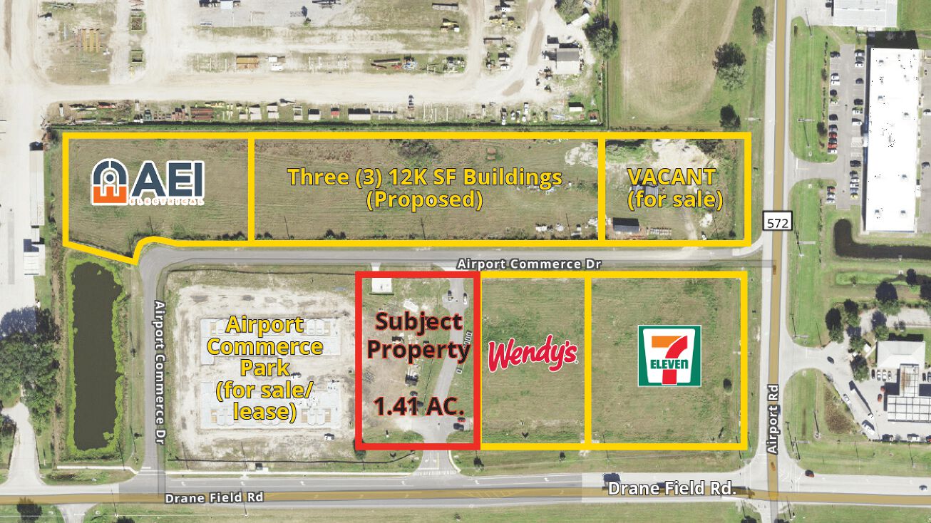 3650 AIRPORT COMMERCE DR, Lakeland, FL 33811 Land for Sale Airport