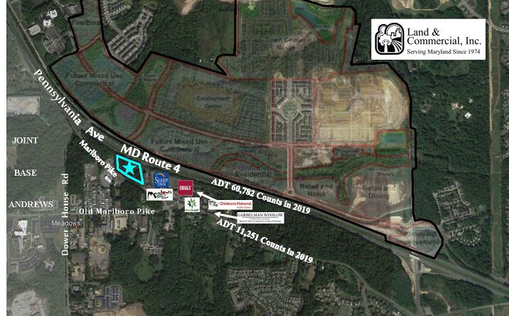 Pictures of Land property located at 9306 Marlboro Pike, Upper Marlboro, MD 20772 for sales - image #1