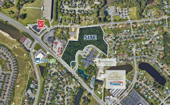Pictures of Land property located at 1324 Cedar Rd, Chesapeake, VA 23322 for sales - image #1
