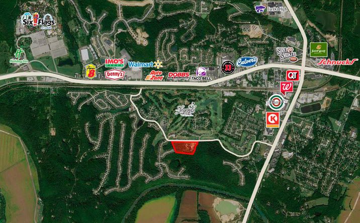 image of property at 3 WINDING BRK ESTS DR Eureka MO 63025