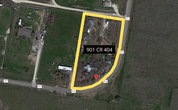 Pictures of Land property located at 901 Co Rd 404, Taylor, TX 76574 for sales - image #1