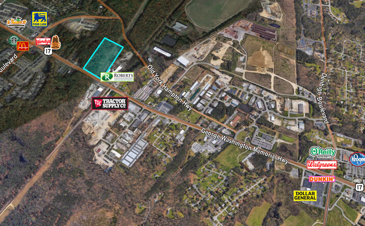 Pictures of Land property located at 7700 George Washington Memorial Hwy, Yorktown, VA 23692 for sales - image #1
