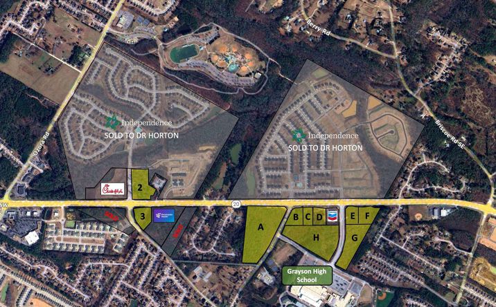 Pictures of Land property located at 0 Loganville Hwy, Loganville, GA 30052 for sales - image #1