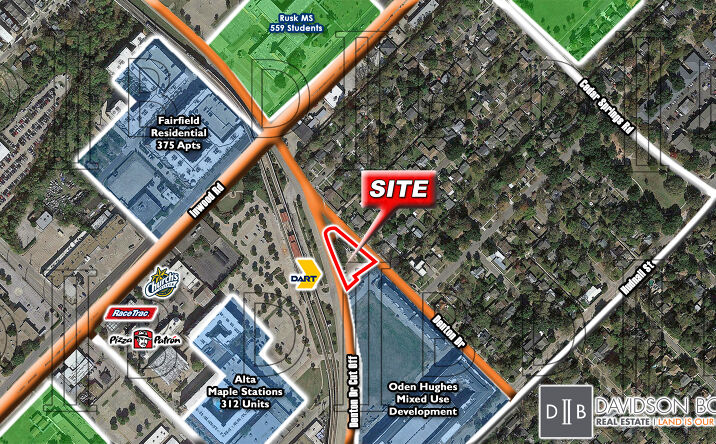 Pictures of Retail, Land property located at 5520 Denton Drive, Dallas, TX 75208 for sales - image #1