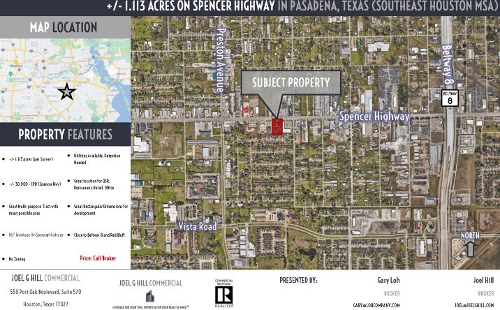 Pictures of Land property located at 4914 Spencer Hwy, Pasadena, TX 77505 for sales - image #1