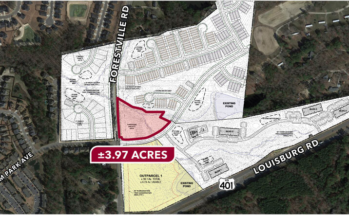 Pictures of Retail, Land property located at Forestville Rd, Wake Forest, NC 27587 for sales - image #1