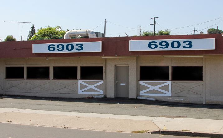 Pictures of Retail property located at 6903 University Avenue, La Mesa, CA 91942 for comps - image #1