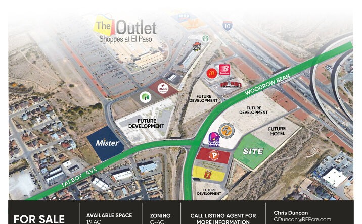Pictures of Land, Office, Retail property located at Woodrow Bean Transmountain Dr, El Paso, TX 79932 for sales - image #1