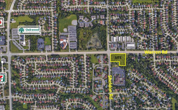 Pictures of Land property located at SEC Warren & Sheldon Roads, Canton, MI 48187 for sales - image #1