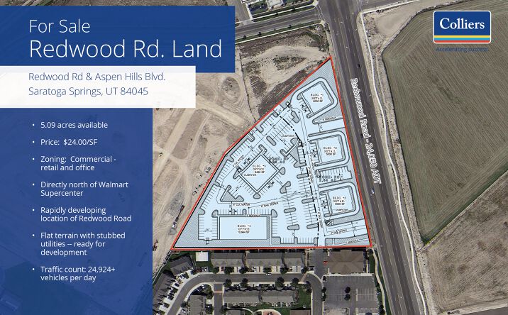 Saratoga Springs Utah Zoning Map Aspen Hills Blvd, Saratoga Springs, Ut 84045 - Land For Sale - Redwood Road  Land