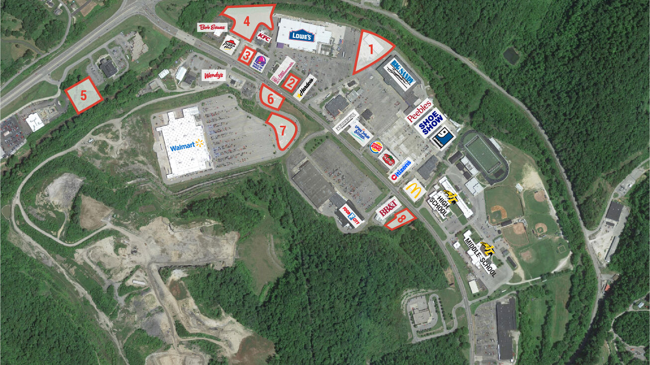 334 N Mayo Trl, Outparcel 8, Paintsville, KY 41240 Land for Sale