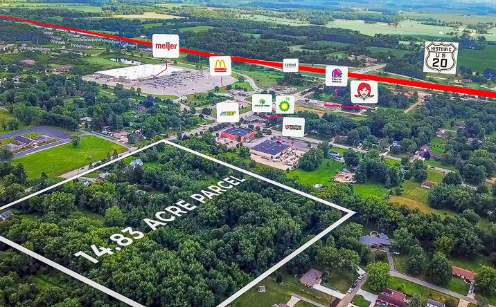 Pictures of Land property located at 3223-3107 Bremen Highway, Mishawaka, IN 46544 for sales - image #1