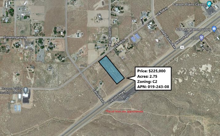 Pictures of Land property located at 203 V&T Way, Dayton, NV 89403 for comps - image #1