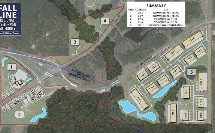 Pictures of Industrial, Land property located at Fall Line Fwy, Ivey, GA 31031 for sales - image #1