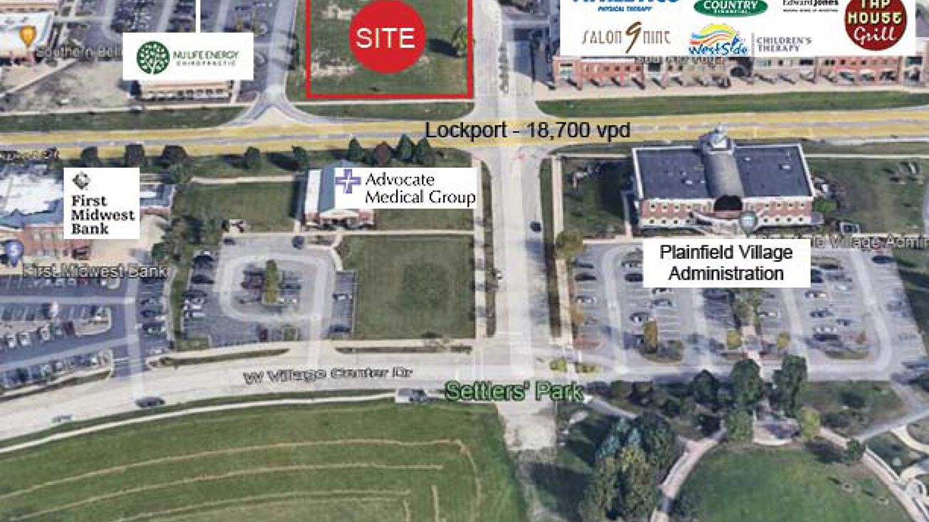 NEQ Lockport & Van Dyke, Plainfield, IL 60544 Land for Sale NEQ