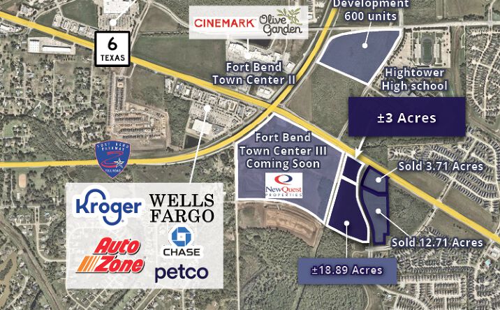 Pictures of Land property located at 0 Hwy 6, Missouri City, TX 77459 for sales - image #1