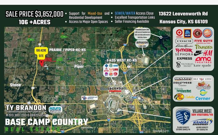 Pictures of Land property located at 13622 Leavenworth Road, Kansas City, KS 66109 for sales - image #1