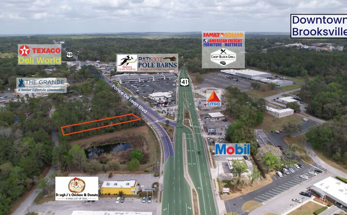 Pictures of Land property located at Ponce de Leon, Brooksville, FL 34601 for sales - image #1