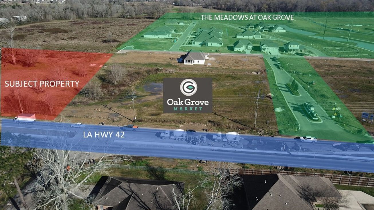 LA42, Prairieville, US 70769 Land for Sale 3+ Acres LA Hwy 42