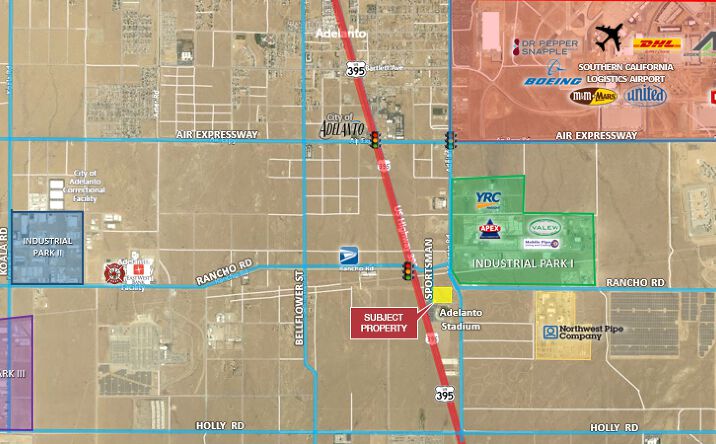 Pictures of Land property located at Sportsman Center, Adelanto, CA 92301 for sales - image #1