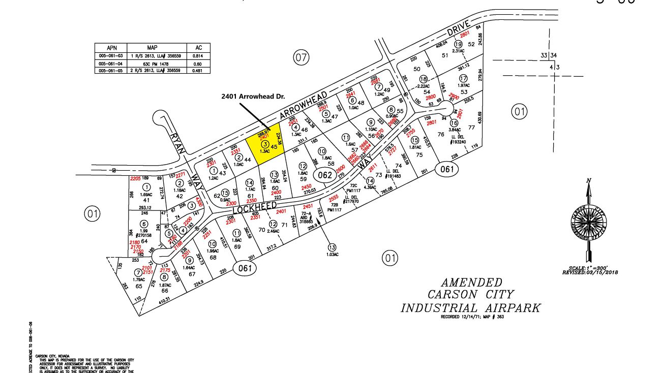 2401 Arrowhead Dr, Carson City, NV 89706 Land for Sale 2401