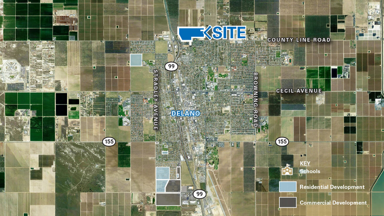 NE Quadrant of HWY 99, Delano, CA 93215 Land for Sale NE Quadrant