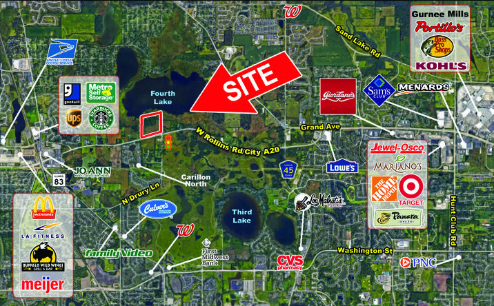 Pictures of Land property located at 20660 W Rollins Rd, Lake Villa, IL 60046 for sales - image #1