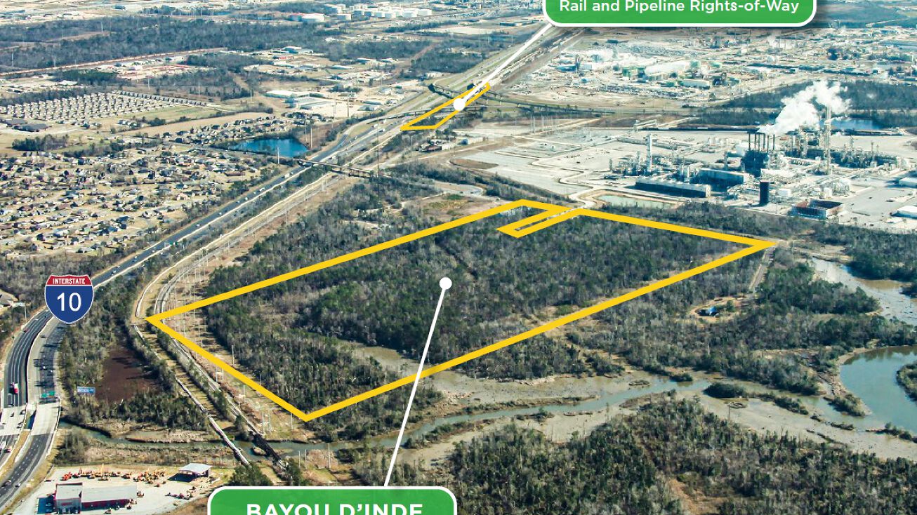 Pictures of Land property located at Bayou D'Inde Pass, Westlake, LA 70669 for sales - image #1