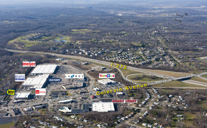 Pictures of Retail property located at 9930 Colerain Avenue, Cincinnati, OH 45251 for comps - image #1