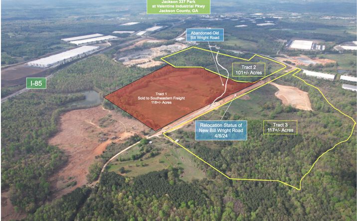 Pictures of Land property located at Valentine Industrial Pkwy, Pendergrass, GA 30549 for sales - image #1