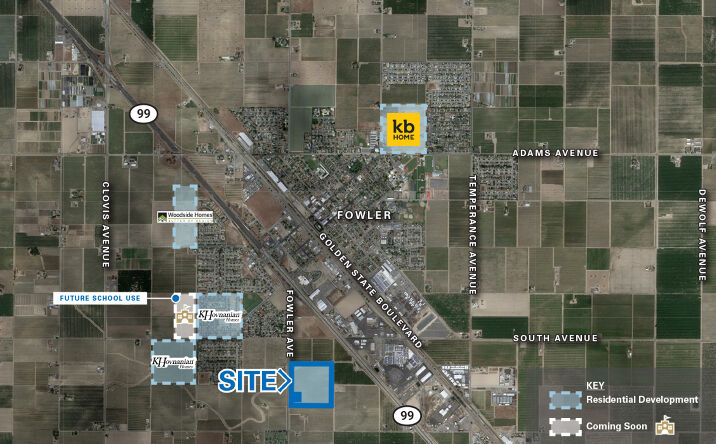 Pictures of Land property located at SEC of Fowler & South Avenues, Fowler, CA 93625 for sales - image #1