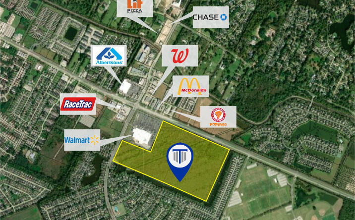 Pictures of Land property located at Burbank at Bluebonnet Blvd Intersection Parcel 1-7, Baton Rouge, LA 70820 for sales - image #1