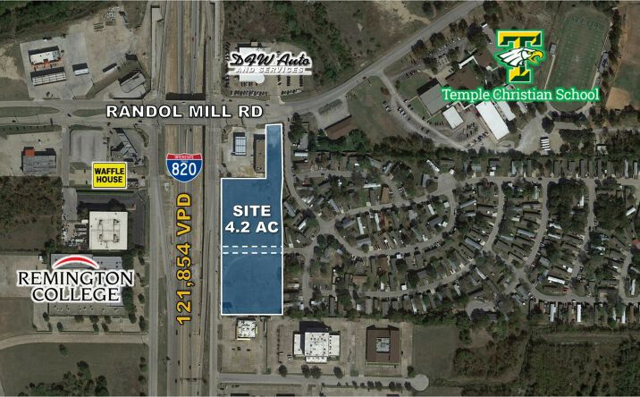 Pictures of Land property located at 107 E Loop 820, Fort Worth, TX 76112 for sales - image #1