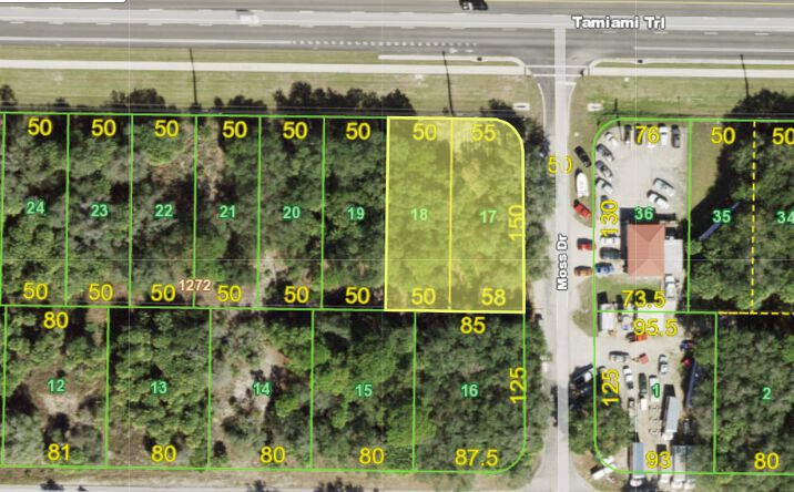 Pictures of Land property located at 641 Tamiami Trail, Port Charlotte, FL 33953 for sales - image #1