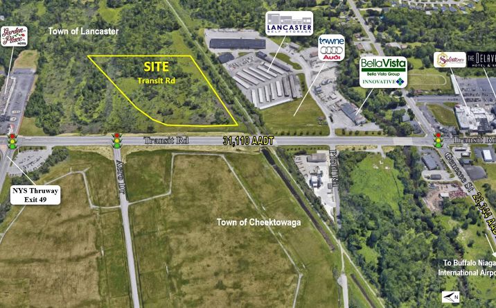 Pictures of Land property located at Transit Rd, Lancaster, NY 14086 for sales - image #1
