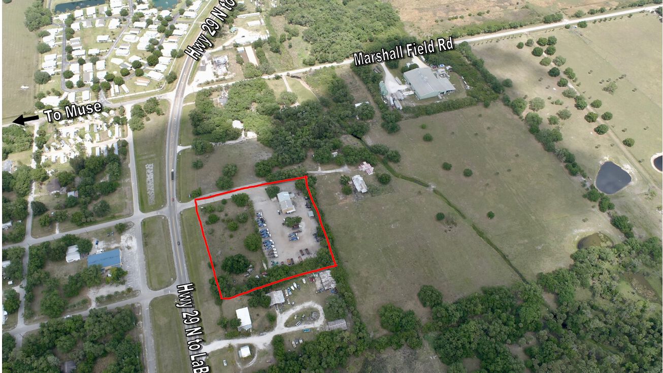 1378 FL29, LaBelle, FL 33935 Land for Sale 3.84 acres 1378 N