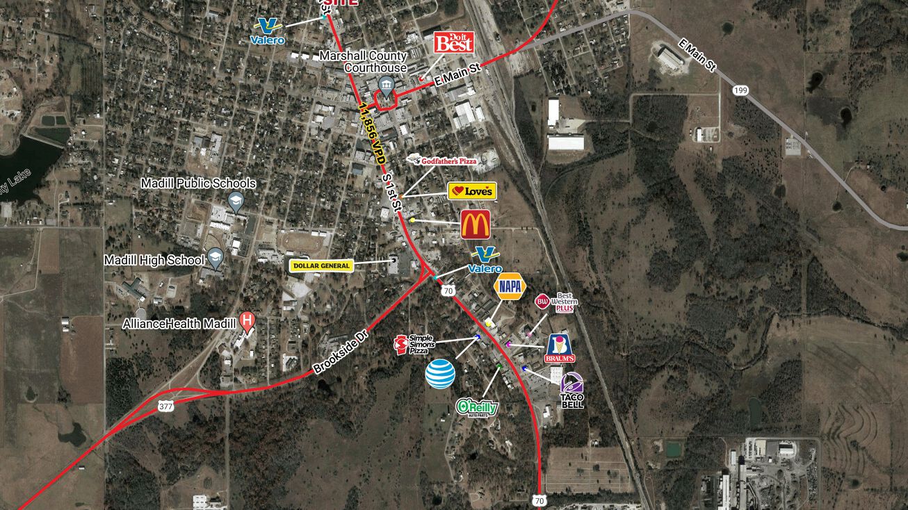 606 N 1st St, Madill, OK 73446