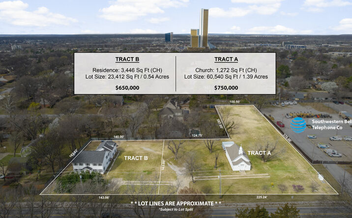 Pictures of Land property located at 8350 S Harvard Ave, Tulsa, OK 74137, 8410 S Harvard Ave, Tulsa, OK 74137 for sales - image #1