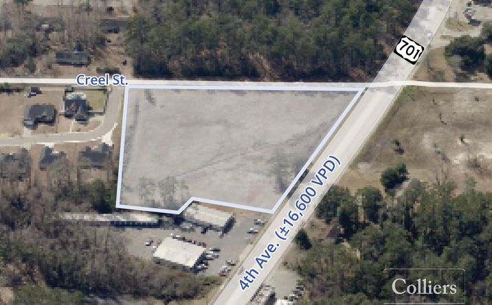 Pictures of Land property located at 2907 4th Ave, Conway, SC 29527 for sales - image #1