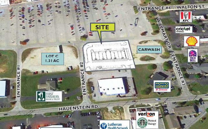 Pictures of Retail property located at 2750 Walmart Dr, Huntington, IN 46750 for sales - image #1
