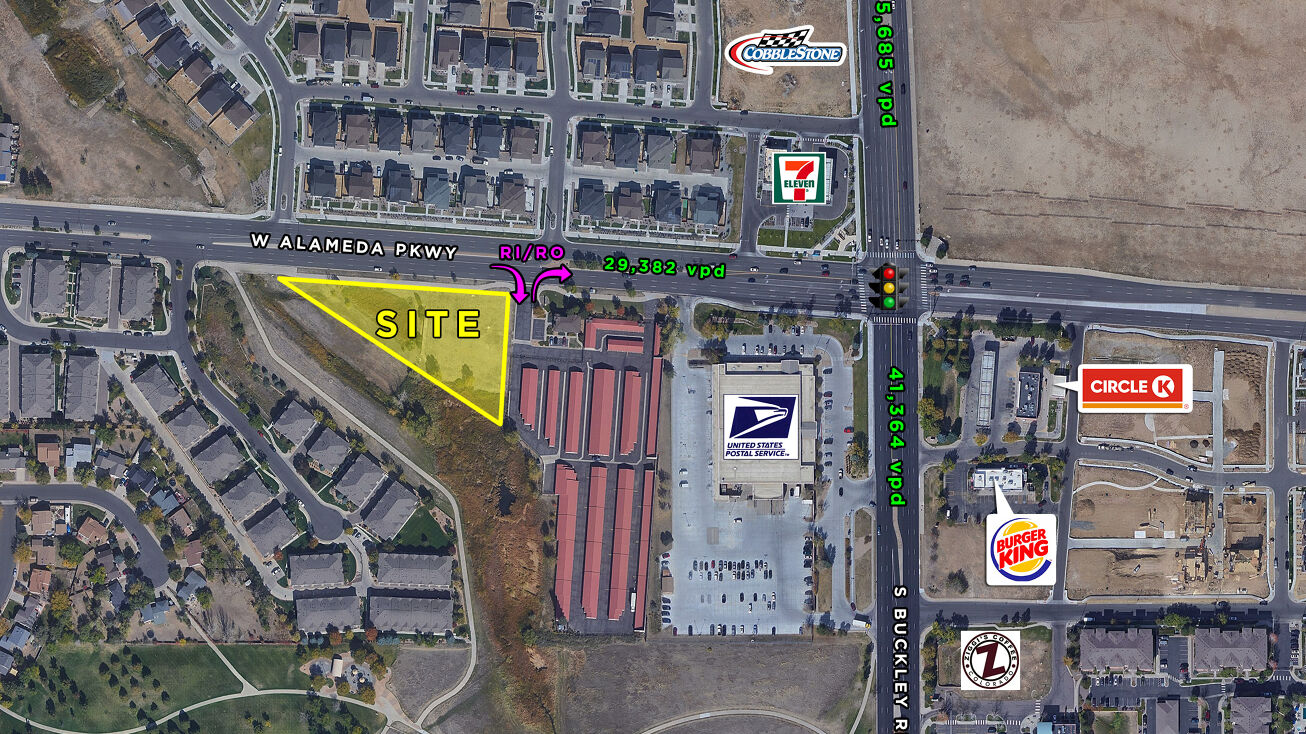 SWC Alameda and Buckley, Aurora, CO 80017