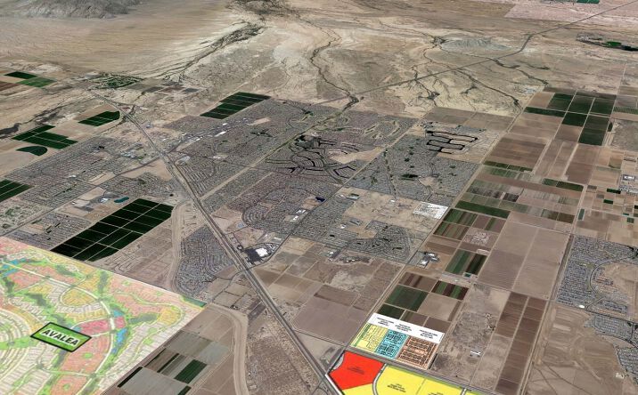 Pictures of Land property located at SWC of W Honeycutt Rd and N White & Parker Rd, Maricopa, AZ 85239 for sales - image #1