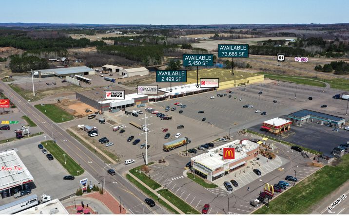 Pictures of Industrial, Mixed Use, Retail, Self Storage property located at 3430 E Main St, Merrill, US 54452 for sales - image #1