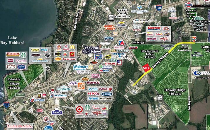 Pictures of Land property located at 276 State Hwy 205, Rockwall, TX 75032 for sales - image #1
