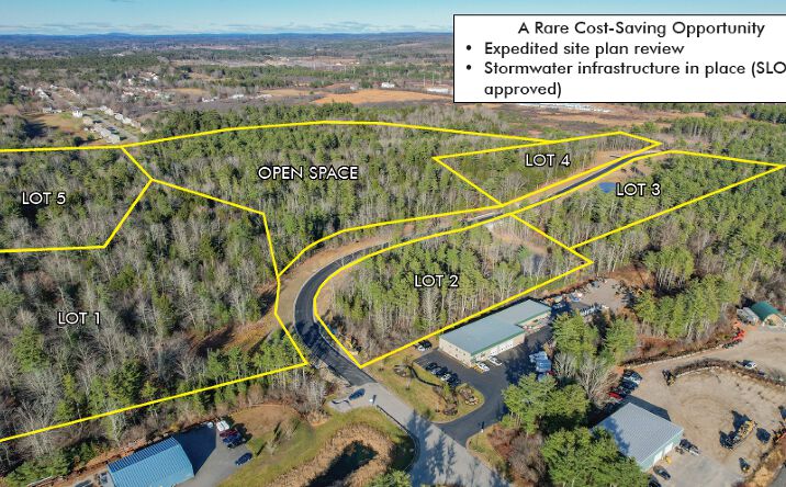 Pictures of Land property located at Gorham Industrial Pkwy, Lot 4, Gorham, ME 04038 for sales - image #1