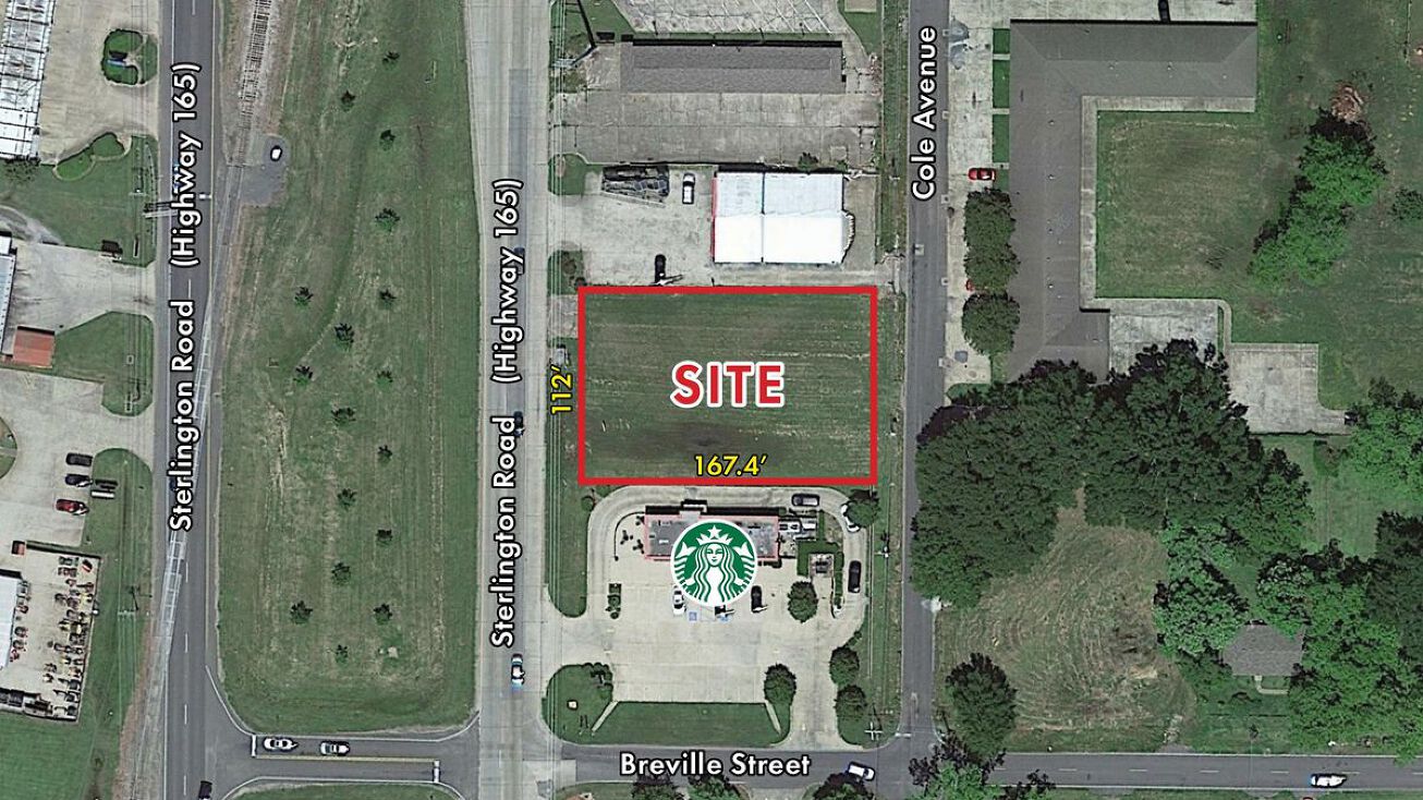 1300 Block of Sterlington Rd, Monroe, LA 71203 Land for Sale 1300
