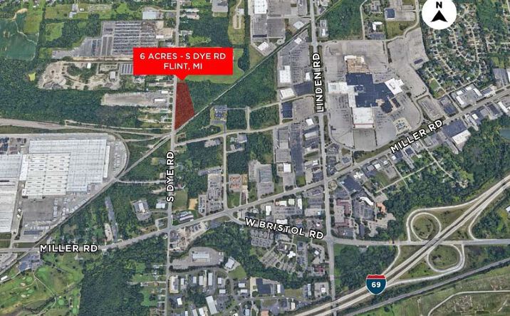 Pictures of Land property located at S Dye Rd, Flint, MI 48507 for sales - image #1