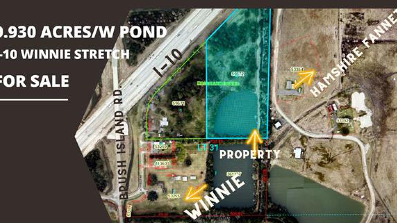 I10 Interstate, Hamshire, TX 776622 Land for Sale I10 Interstate